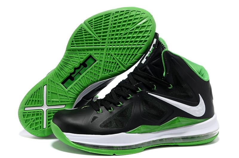(On Sale April) Nike Lebron James 10 Xman Black Green